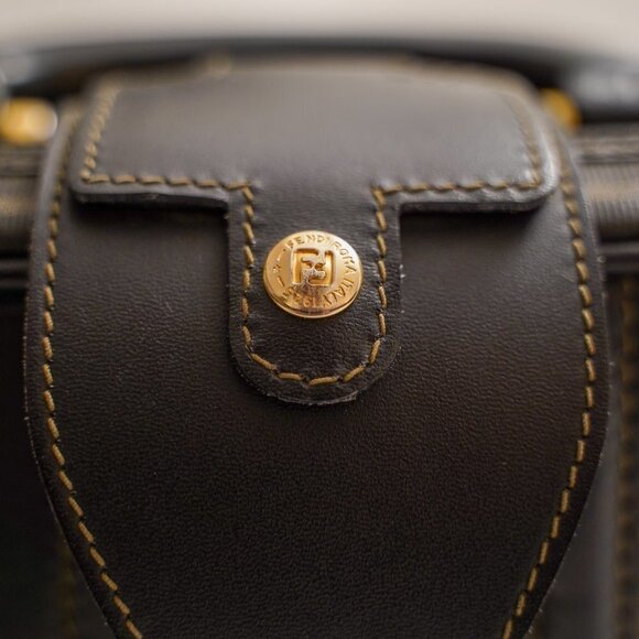 Fendi 1970's Monogram-Print Suitcase - Picture 4 of 11